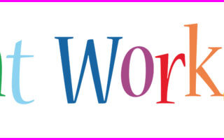 Parent Workshops - spelled out in colorful lletters